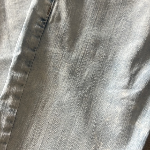 American Eagle AEO Flex Light Wash w Light Distressing Skinny Jeans 28x29 - Picture 15 of 17